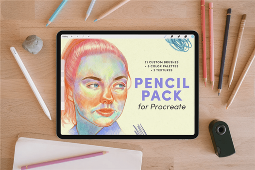 Pencil Pack Procreate Brushes