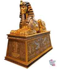 Figure Decoration Sphinx Giza with Base