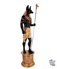 Figure Decoration God Anubis with Base