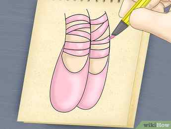 Step 6 Colour in your shoes using pencils.