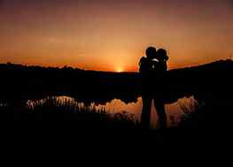 Romantic kiss, Couple, Sunset, , Love, shadow boy sunset HD wallpaper