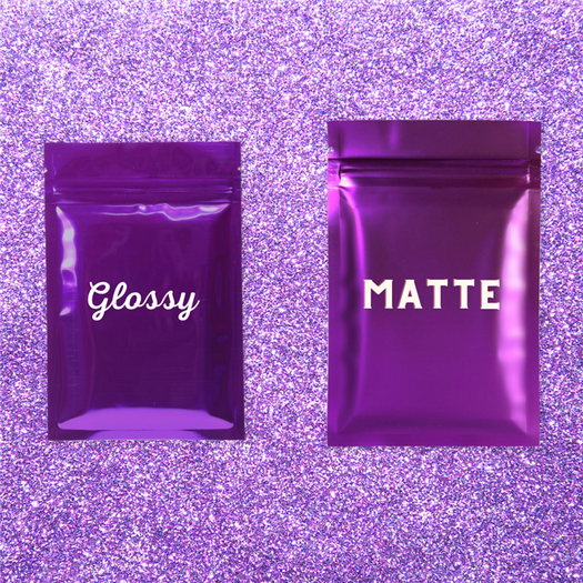 Best Shades of Purple Packaging: Matte and Shiny Purple