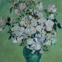 A Vase of Roses by Vincent van Gogh
