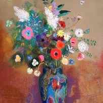Bouquet of Flowers by Odilon Redon