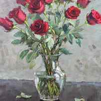 Red Roses by Ylli Haruni