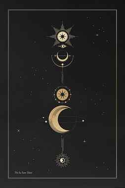 Moon , moon, sun, wicca, HD phone wallpaper