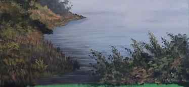 how-to-paint-a-misty-lake-in-acrylic-more-detail-to-foreground