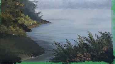 how-to-paint-a-misty-lake-in-acrylic-foreground-trees