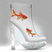 Sparkle Fish Boot by Mindy Sommers