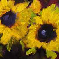 Sunflowers by Nancy Merkle