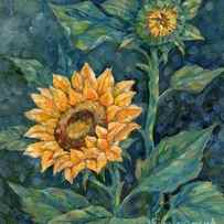 Impressions of Sunflowers II by Paul Brent