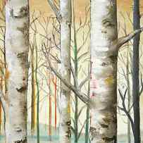 Birch Forest I by Patricia Pinto