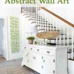 How to Make DIY Abstract Wall Art