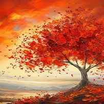 Autumn Paradise by Lourry Legarde