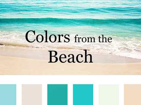 Coastal Color Ideas from the Beach Shore Sea Coastal Colors Inspiration