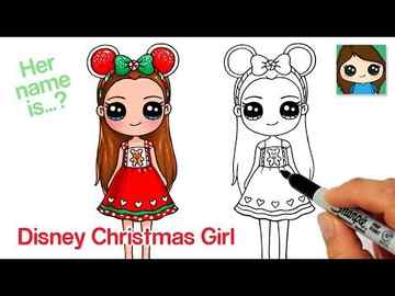Draw a Christmas Unicorn by Draw So Cute | Small Online Class for Ages 6-9