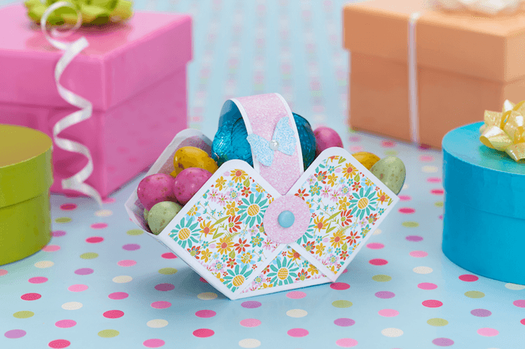 Free Easter egg basket printables