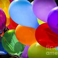 Colorful balloons 2 by Elena Elisseeva