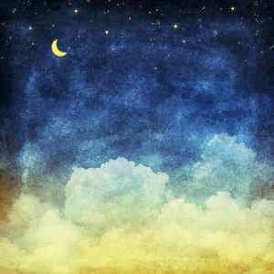 Wall Art - Painting - Cloud And Sky At Night by Setsiri Silapasuwanchai