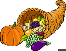 How to Draw a Cornucopia Featured Image