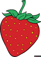 How to Draw a Strawberry: Featured Image