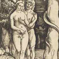 Adam and Eve by Hans Baldung Grien by Hans Baldung Grien