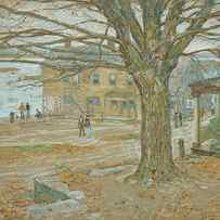 November, Cos Cob, 1902 by Childe Frederick Hassam