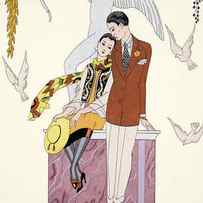 Autumn by Georges Barbier