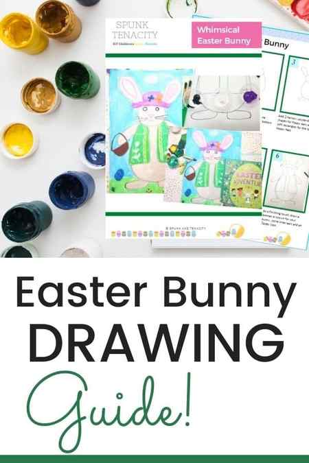 Easter Bunny Drawing Guide