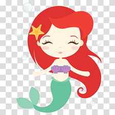 Little Mermaid Ariel illustration, Mermaid , Mermaid transparent background PNG clipart thumbnail