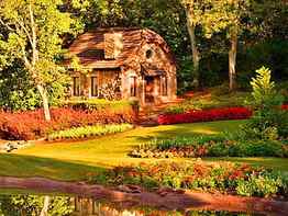 Beautiful The Forest House . Housies. Woods, Storybook Cottage Garden HD wallpaper