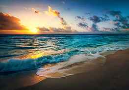 Beach Sunset, Beach, Nature, Sunset, Ocean HD wallpaper