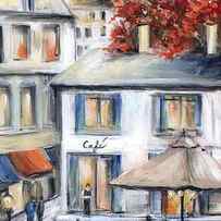 French Cafe by Marilyn Dunlap