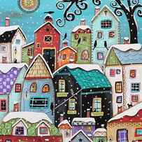 Winter City by Karla Gerard