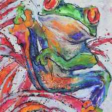 Red-eyed Frog by Jyotika Shroff