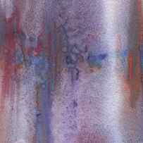 Purple Foggy Mist Abstract Watercolor I by Irina Sztukowski