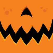 Crazy Pumpkin Jack-O-Lantern Mouth by John Schwegel