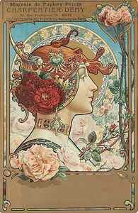 Wall Art - Drawing - CharpentierDeny by Louis Theophile Hingre French