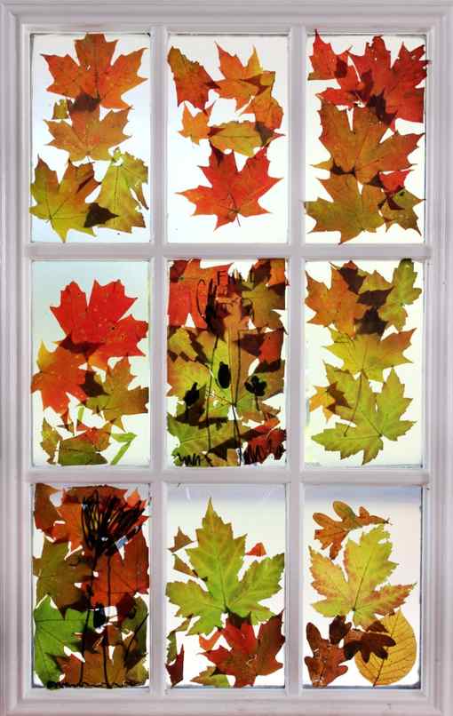 fall stained glass