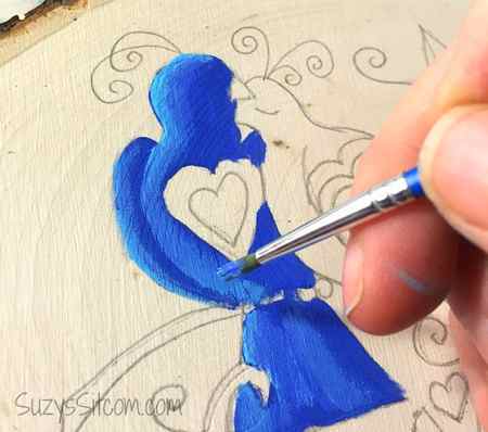 love birds words to live by painting diy4