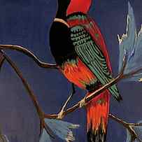 Bird On A Branch by Sartoris Art