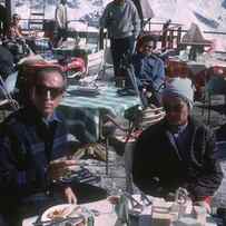 Courchevel Cafe by Slim Aarons