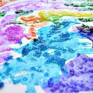 salt paint, 16 Easy Art Activities For Your 4 Year Old
