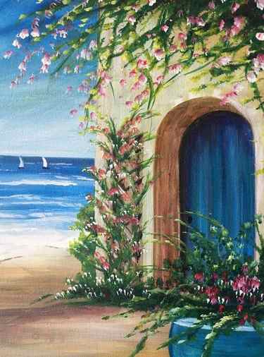*Canceled 0 sales*Home on the Beach, a PAINT & SIP EVENT with Lisa