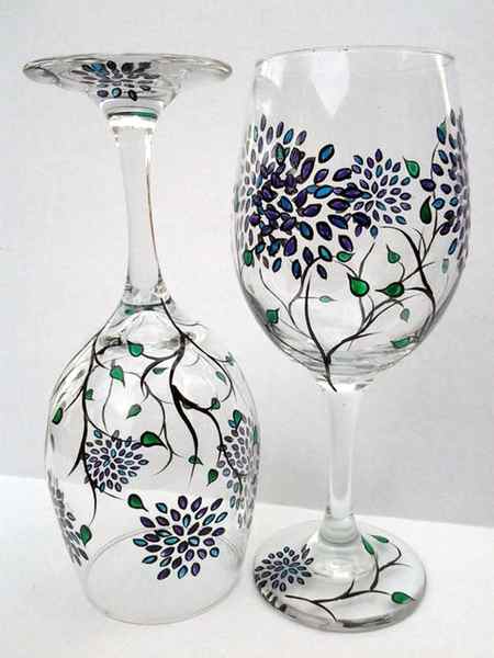 Artistic wine glass painting ideas (8)