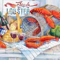 Lobsters Galore by Paul Brent