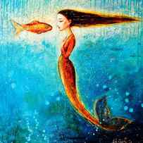 Mystic Mermaid II by Shijun Munns