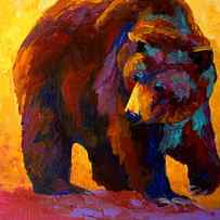 My Fish - Grizzly Bear by Marion Rose