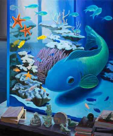 interview with minyoung choi on her dreamy aquarium paintings