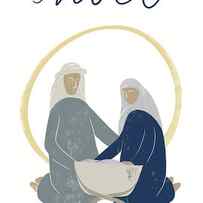 Nativity Ii With Navy by Becky Thorns